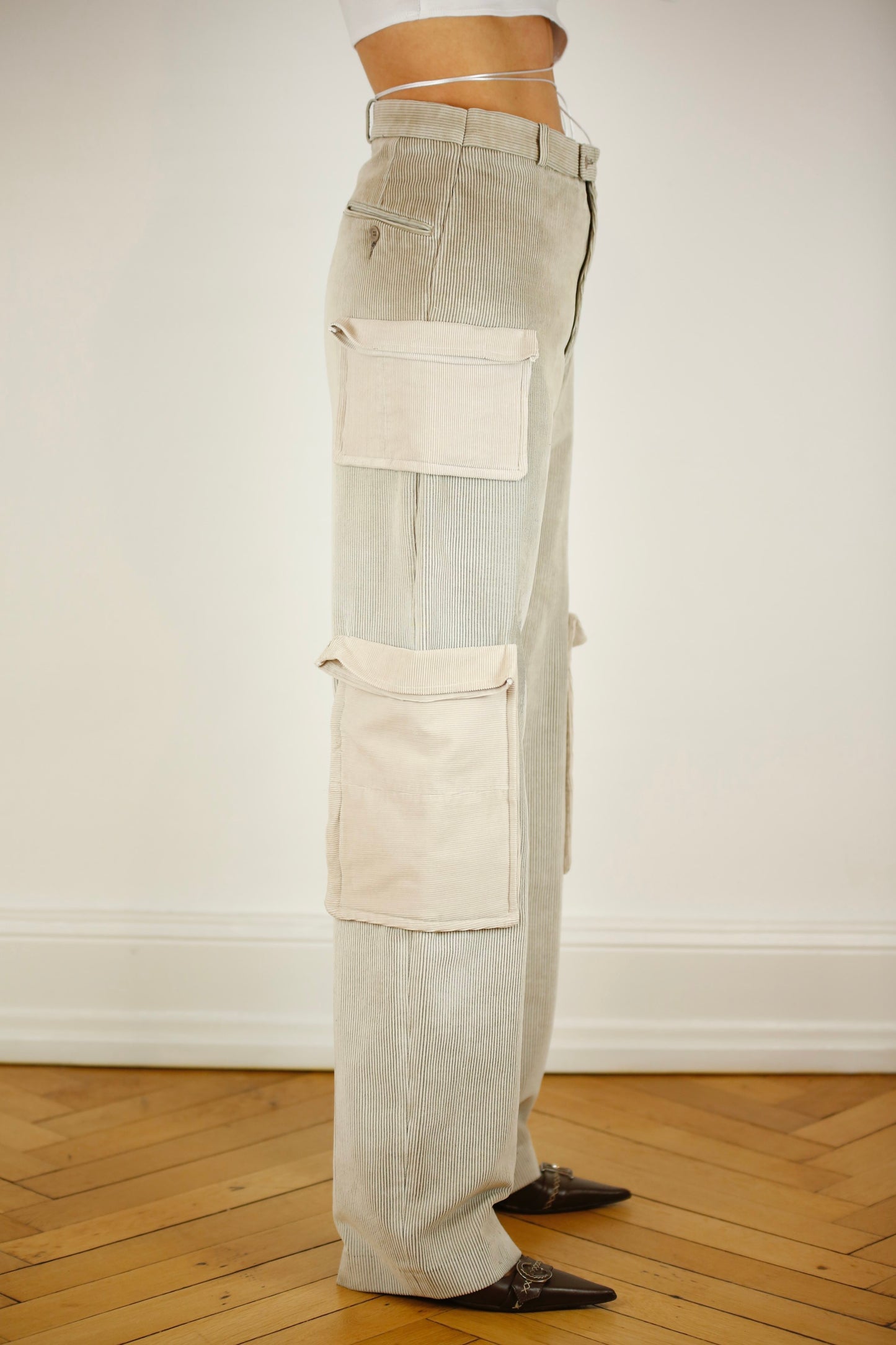 Cargo Pants côtelé N°22