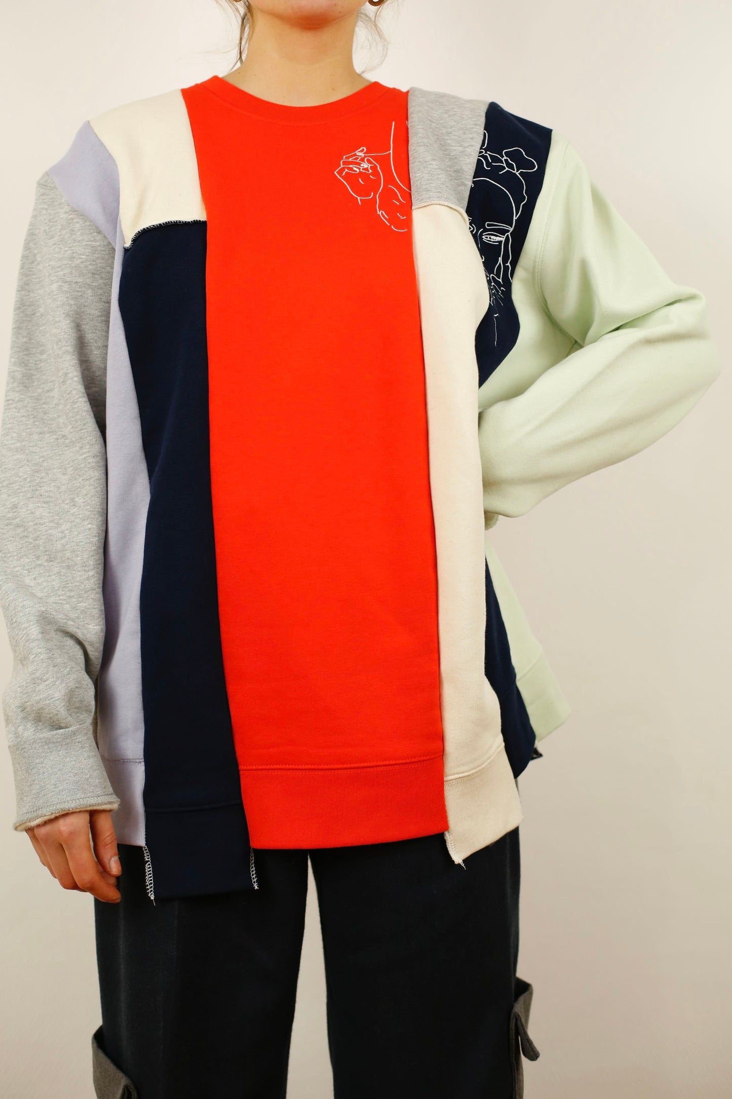 Turn up Sweatshirt N°5