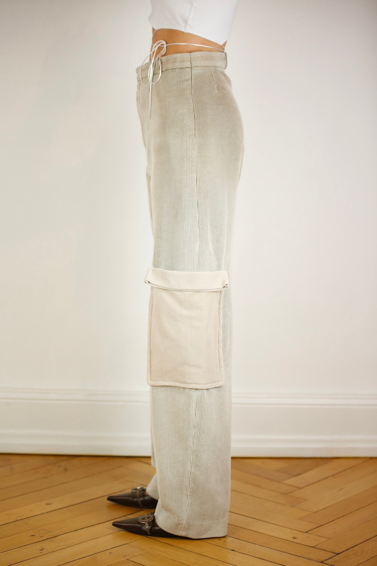 Cargo Pants côtelé N°22