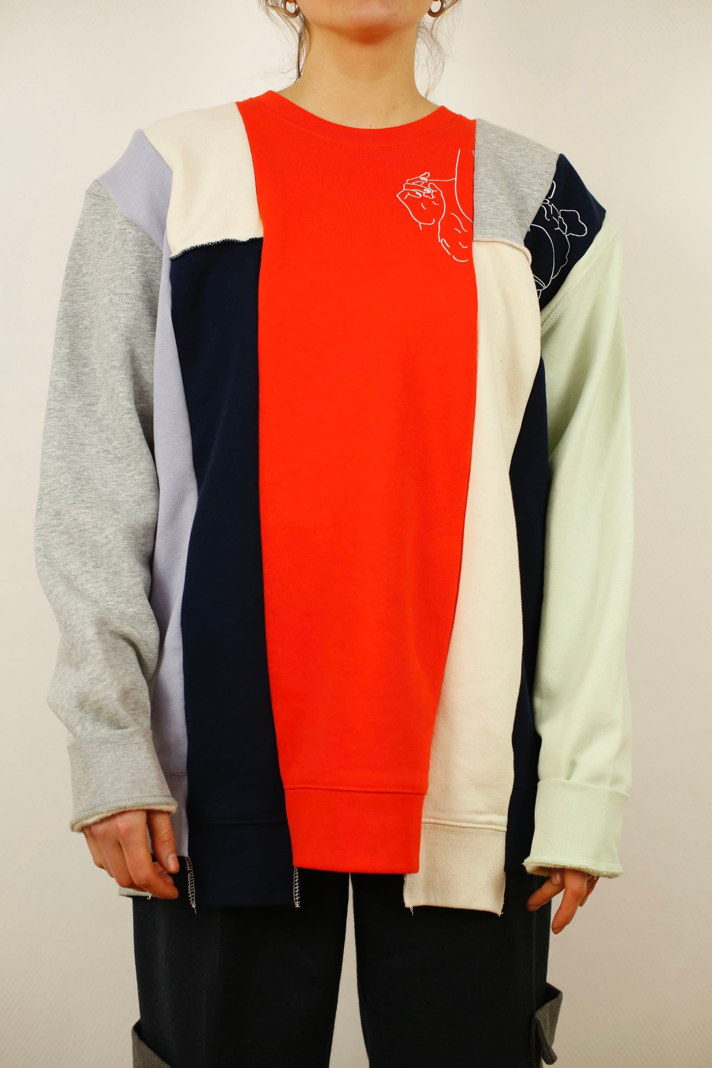 Turn up Sweatshirt N°5