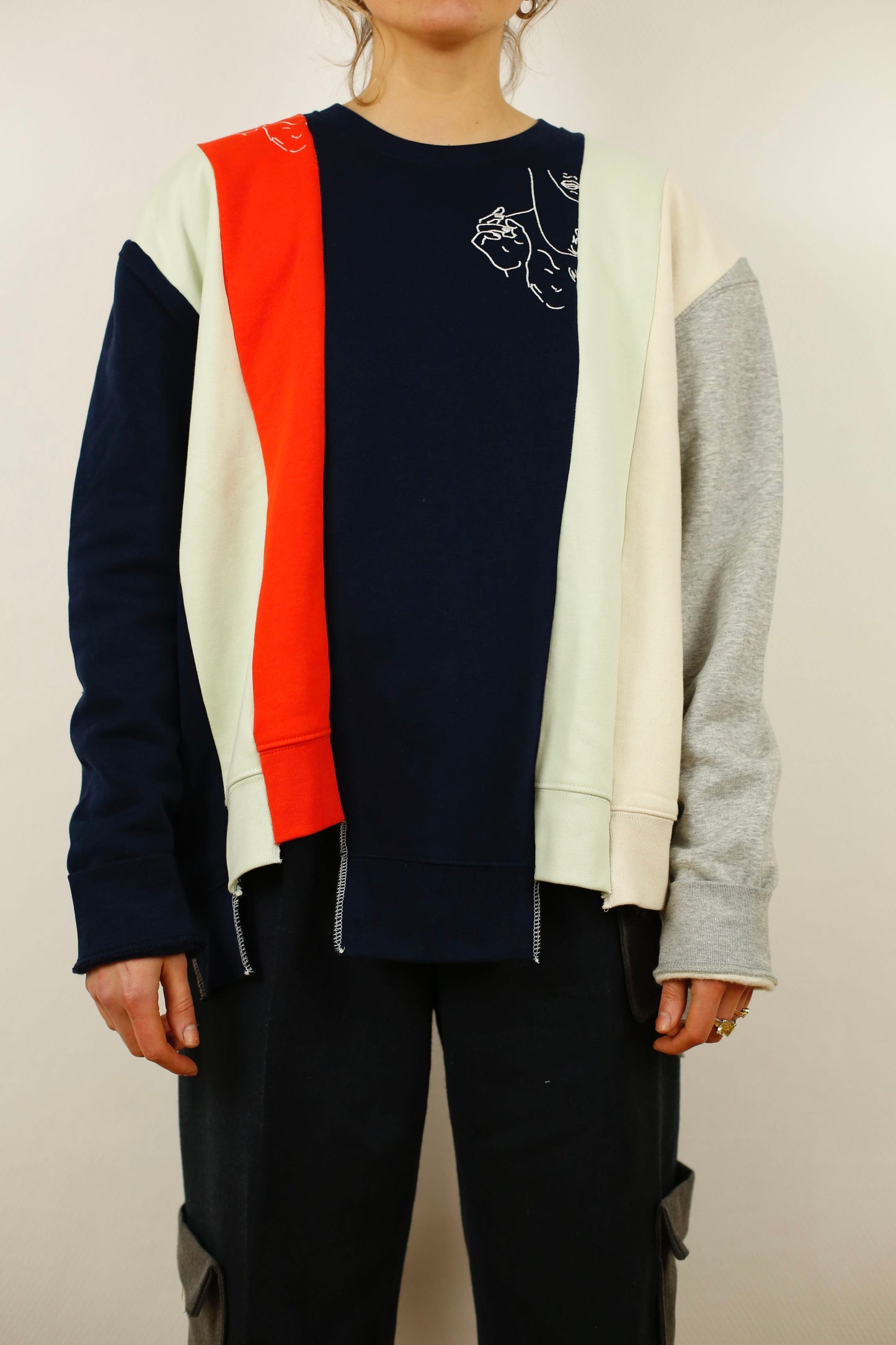 Turn up Sweatshirt N°8